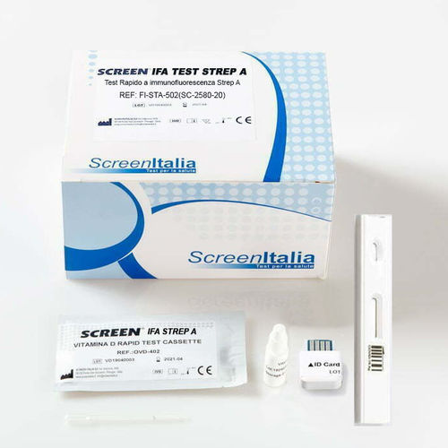 Prueba rápida para enfermermedades infecciosas - FI-STA-502 - SCREEN ITALIA - para antígenos / para virus / de estreptococo A