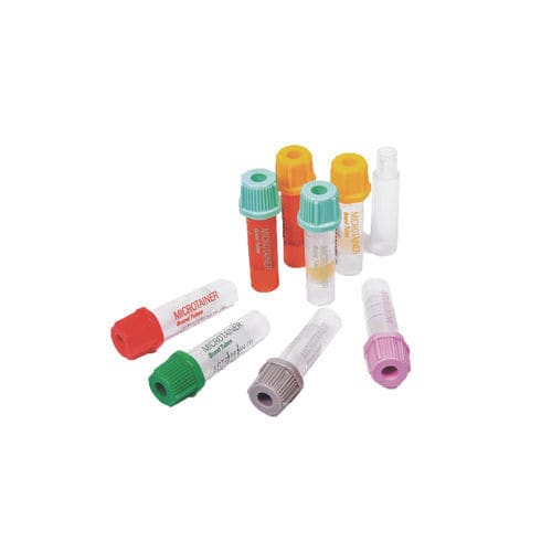 Tubo de extracción de laboratorio - Microtainer® - BD - cilíndrico / de sangre capilar / para extracción de muestras