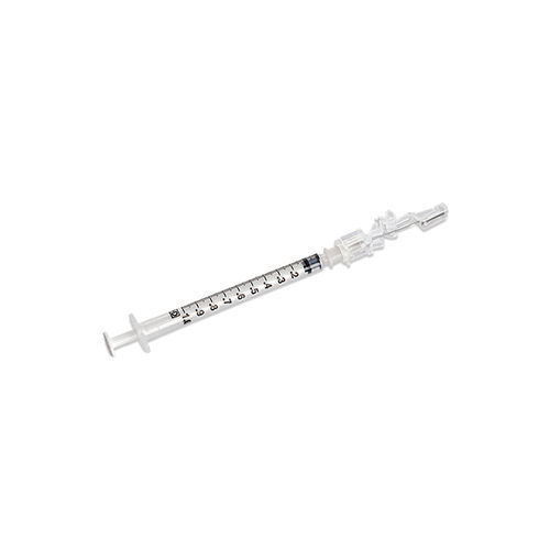 Jeringa hipodérmica - SafetyGlide™ - BD - 1 ml / de plástico / desechable