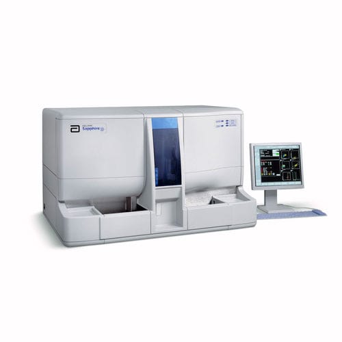 Analizador de hematología automático - CELL-DYN Sapphire - Abbott Diagnostics - de mesa / con diferenciación de 5 partes / por difracción láser