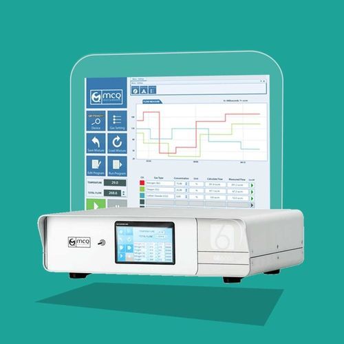 Mezclador de gases de laboratorio - GB 4000 - MCQ Instruments - digital / con pantalla táctil / Bluetooth