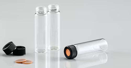 Matraz para COT - Shimadzu - de vidrio / balón