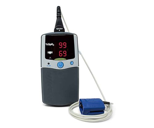 Pulsioxímetro portátil de mano - PalmSAT® 2500 - Nonin - compacto / médico / alimentado por batería