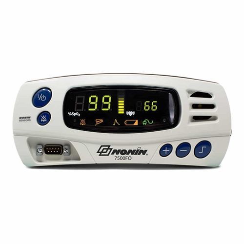 Pulsioxímetro compacto - 7500FO - Nonin - de mesa / médico / para asistencia domiciliaria