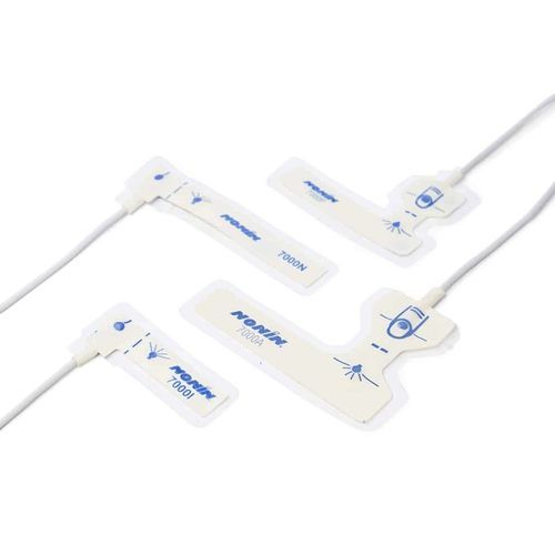 Sensor SpO2 de dedo - 7000 Flexi-Form III - Nonin - para pie / adhesivo / de un solo uso