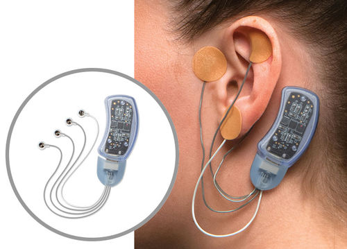 Neuroestimulador transcutáneo - Bridge™ - Masimo - para la estimulación auricular del nervio vago
