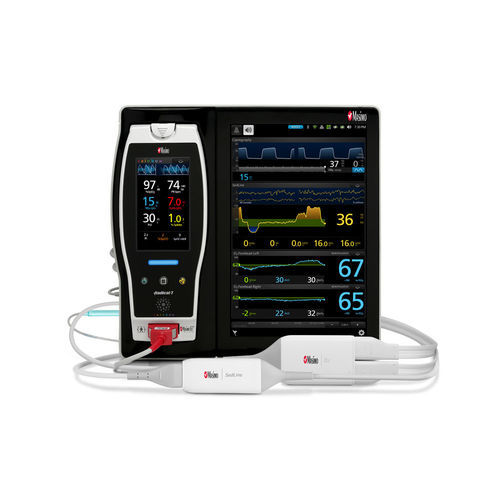 Monitor multiparamétrico compacto - Root® - Masimo - de noche / ECG / RESP