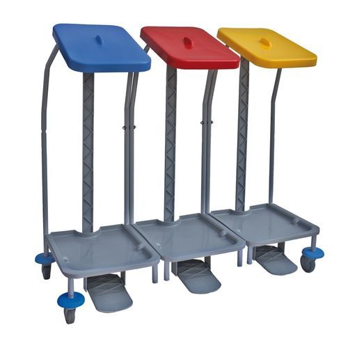 Carro para bolsas para ropa sucia - LINEN 23 - IPC - médico / de limpieza / para desechos