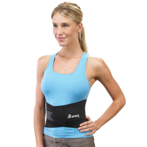 Faja de sujeción lumbar - 0733 series - Breg - para adulto / rígida / S