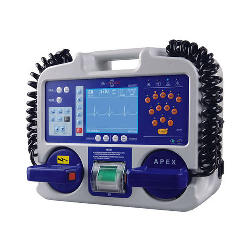 Desfibrilador externo semiautomático - PRO - METsis Medikal - con monitor de ECG