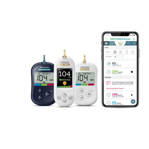 Aplicación para iOS médica - OneTouch Reveal® - Lifescan - de gestión de la diabetes
