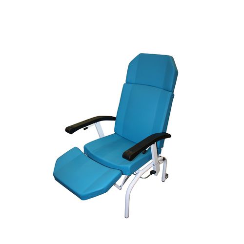 Sillón de descanso reclinable - Quiego 1500 - HMS-VILGO - manual / con respaldo regulable / con reposapiernas