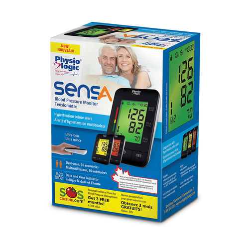 Tensiómetro electrónico automática - sensA - AMG Medical  - con manguito para adulto / con puerto USB