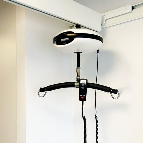 Elevador de pacientes eléctrico - LUNA®  - Winncare group - de techo / de aluminio