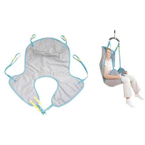 Arnés para elevador de pacientes - Universal Comfort - Winncare group - de pierna / con reposacabezas