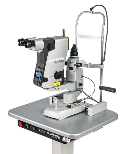 Láser oftálmico - OPTIMIS FUSION - Quantel Medical - Ophthalmology - para capsulotomía / para trabeculoplastia / para iridotomía
