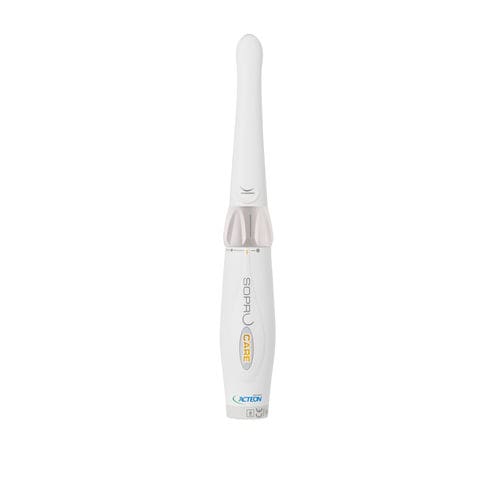 Detector de caries con revelador de placa dental - SOPROCARE  - ACTEON GROUP - con revelador de gingivitis