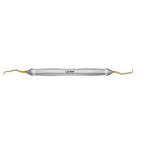Cureta periodontal - N°13 - ZRN - ACTEON GROUP - de Gracey / porción distal / doble