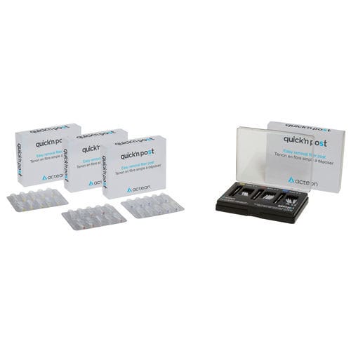 Kit de material dental de resina - QUICK'N POST™ - ACTEON GROUP - para restauración dental / endodóntico / para prótesis dentales