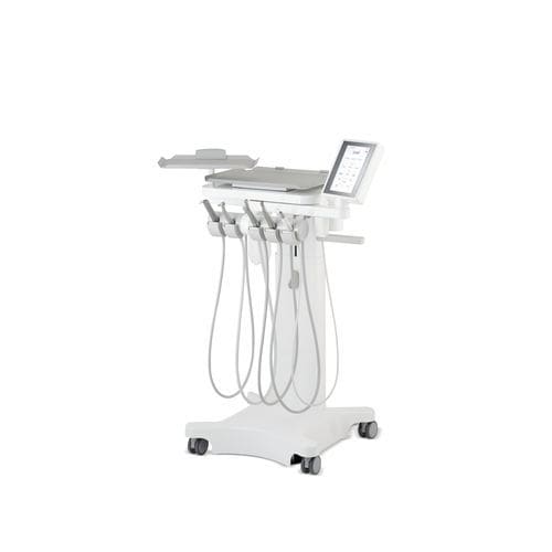 Portainstrumentos para unidad dental móvil - cart_evo - Airel-Quetin - 5 instrumentos / autónomo
