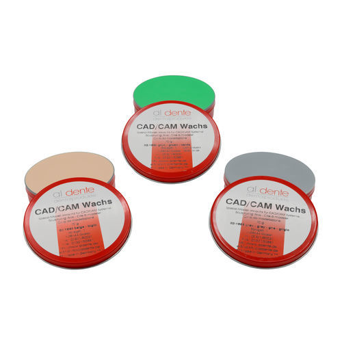 Material dental cera - 02-16 series - al dente Dentalprodukte GmbH   - CAD CAM / opaco