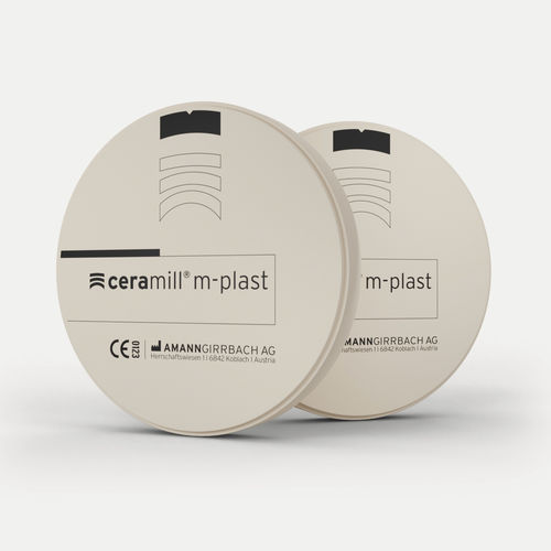 Material dental de poliuretano - Ceramill M-Plast - Amann Girrbach - de resina / CAD CAM / de fresado