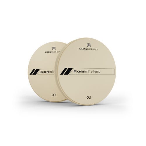 Material dental de PMMA - Ceramill A-Temp - Amann Girrbach - para puente dental / para corona / para restauración dental