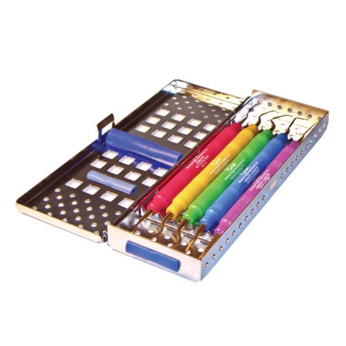 Cassette de esterilización para instrumental dental - #AEOVSSL5R - AMERICAN EAGLE INSTRUMENTS - perforado