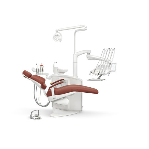 Unidad dental con monitor - S5 W  - ANCAR - con sistema de higiene / con portainstrumentos