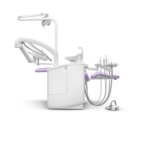 Unidad de tratamiento dental con sillón eléctrico - Sd-550 Touch Expert - ANCAR - con reposacabezas flexible / con sistema de higiene / con portainstrumentos