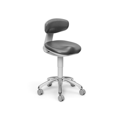 Taburete para odontología - Td-700 - ANCAR - de altura variable / con ruedas / con respaldo
