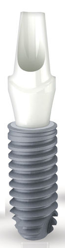 Implante dental cilíndrico cónico - Axiom® REG - ANTHOGYR   - de titanio / trilóbulo interno