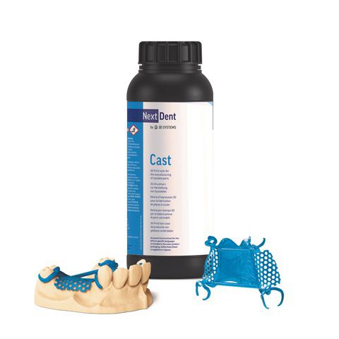 Material ortodóntico - Cast - 3D Systems - para impresión en 3D / de fundición
