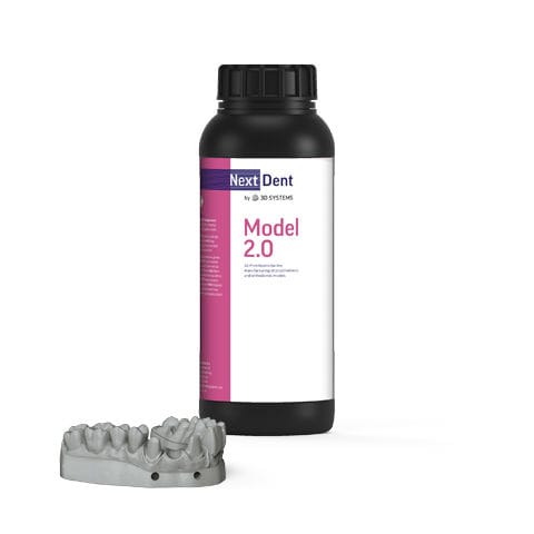 Material dental de resina - Model 2.0 - 3D Systems - ortodóntico / de modelización / blanco