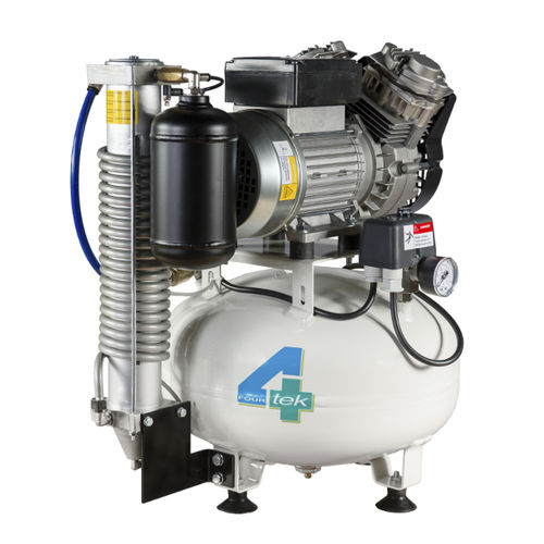 Compresor médico - MIR130E - 4TEK SRL   - para odontología / de pistón / 2 unidades
