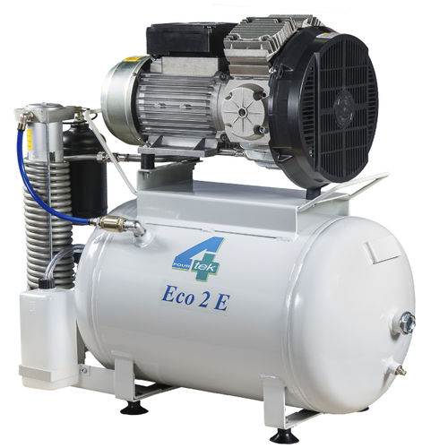 Compresor para odontología - ECO2 - 4TEK SRL   - médico / de pistón / 2 unidades