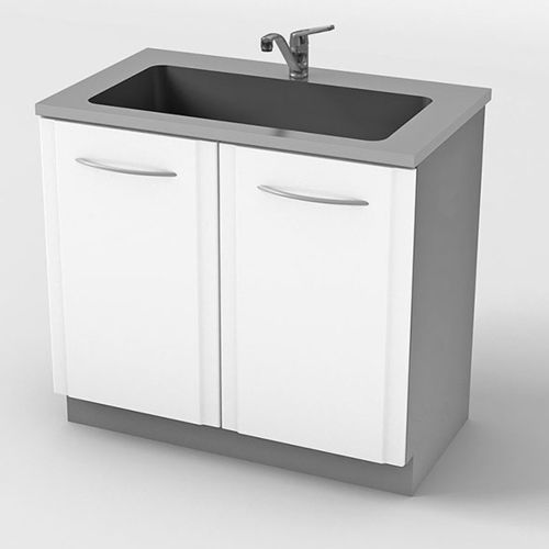Conjunto de muebles con fregadero - G109S - ARIES MEDICAL Srl - multifunción / de uso general / de laboratorio