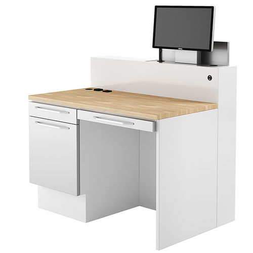 Puesto de trabajo para laboratorio dental para escáner 3D - GSC1+GSM - ARIES MEDICAL Srl - con estantes