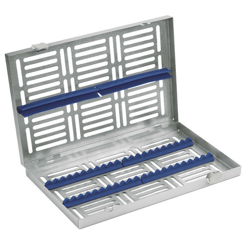 Cassette de esterilización para instrumental dental - 2770-1 - ASA Dental - de acero inoxidable