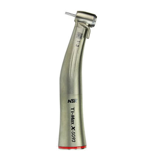 Turbina para odontología - AHP-65Ti - ASEPTICO   - eléctrico / multiplicador / con pulsador