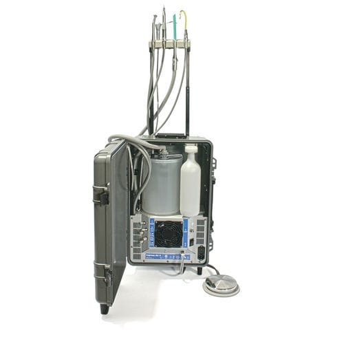 Unidad de tratamiento dental sin sillón - Express  - ASEPTICO   - portátil / con sistema de higiene / con portainstrumentos