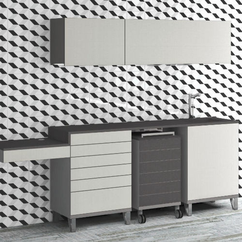 Armario para instrumental dental - Ceramic  - ASTRA MOBILI METALLICI   - para clínica dental / con estante / con puerta