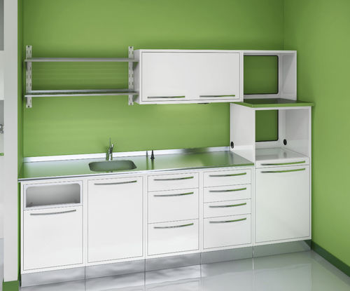Sala de esterilización para el sector médico - ALIUS - ASTRA MOBILI METALLICI   - modular
