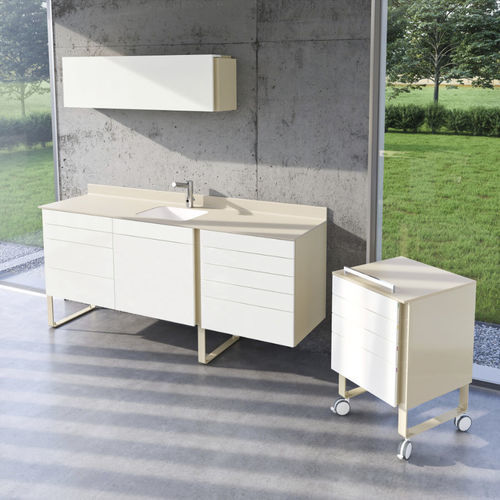 Armario para instrumental dental - Code 1 - ASTRA MOBILI METALLICI   - para clínica dental / con estante / con puerta