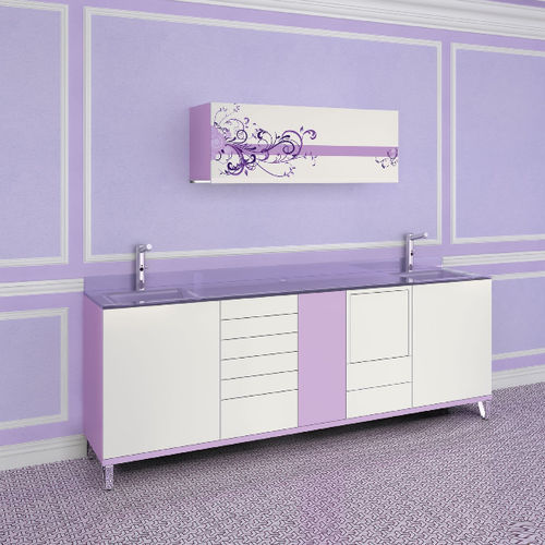 Armario para instrumental dental - Decus - ASTRA MOBILI METALLICI   - para clínica dental / con estante / con puerta