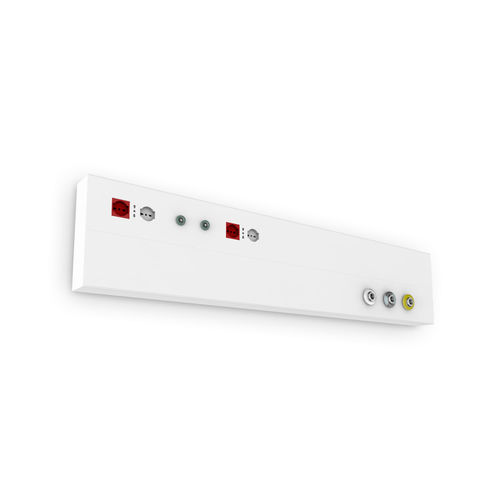 Unidad médica de cabecera de pared - THERAPY W - ATENA LUX - modular / con luz