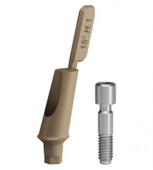 Pilar para implante de titanio - B&B DENTAL - de PEEK / de plástico / interno