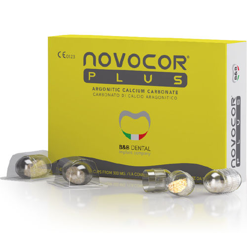 Sustituto óseo alotrasplante - NOVOCOR PLUS - B&B DENTAL - para cirugía dental / maleable