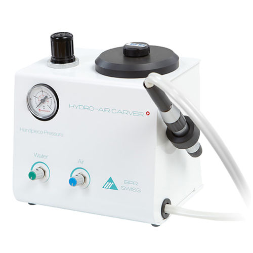 Turbina de laboratorio dental - Hydro-Air Carver - BPR Swiss - de aire / de acero inoxidable / con luz LED