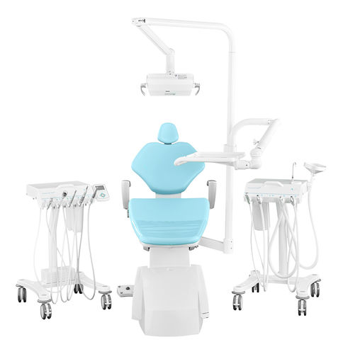 Unidad de tratamiento dental con sillón - I3 - BPR Swiss - móvil / con sistema de higiene / con portainstrumentos